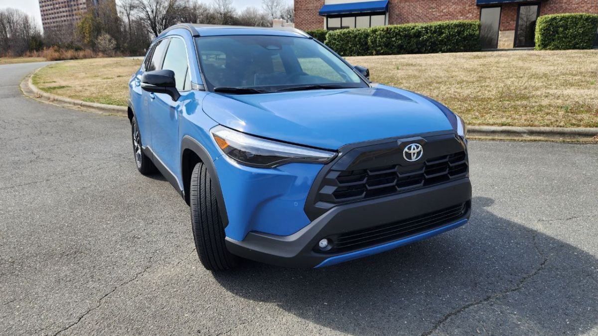 2026 Toyota Corolla Cross front exterior and grille
