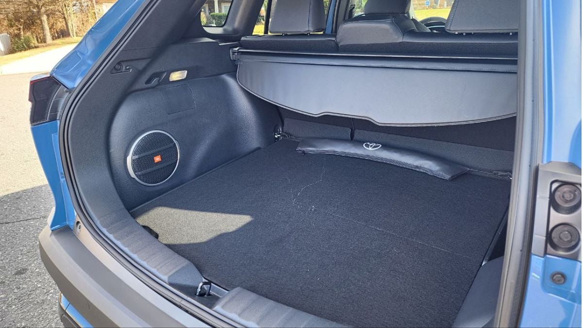 2026 Toyota Cross Hybrid XSE's cargo space