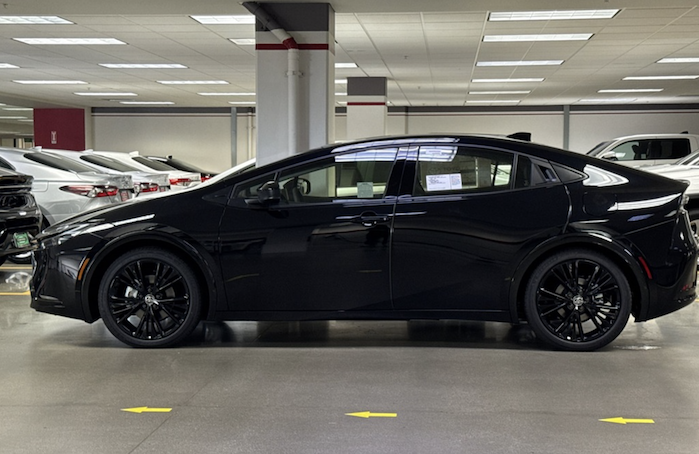 2026 Toyota Prius Nightshade Edition at the dealer