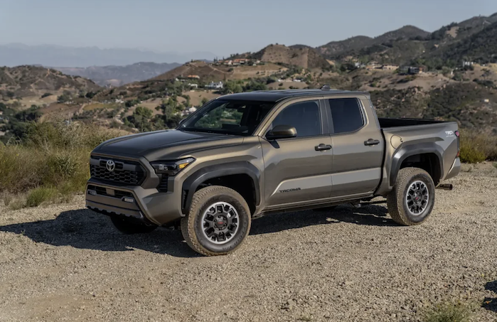 2026 Toyota Tacoma on a test drive