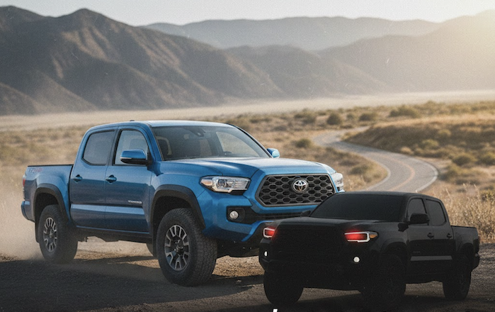 Alain Perron's 2023 Toyota Tacoma &amp; 2026 Toyota Tacoma