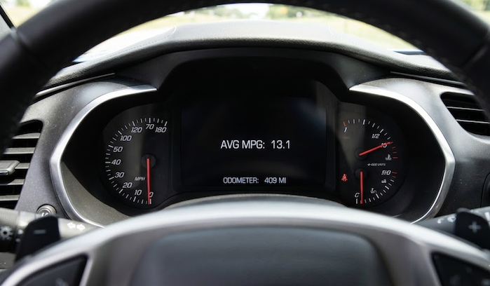 2026 Toyota Tundra mileage dash readout