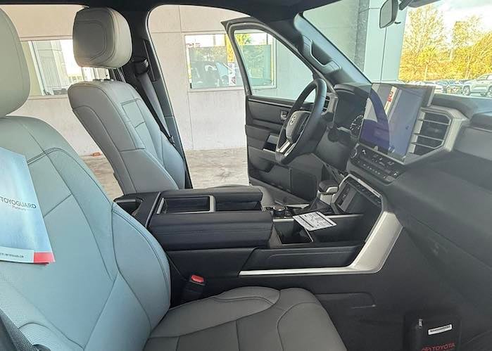 2026 Toyota Tundra interior
