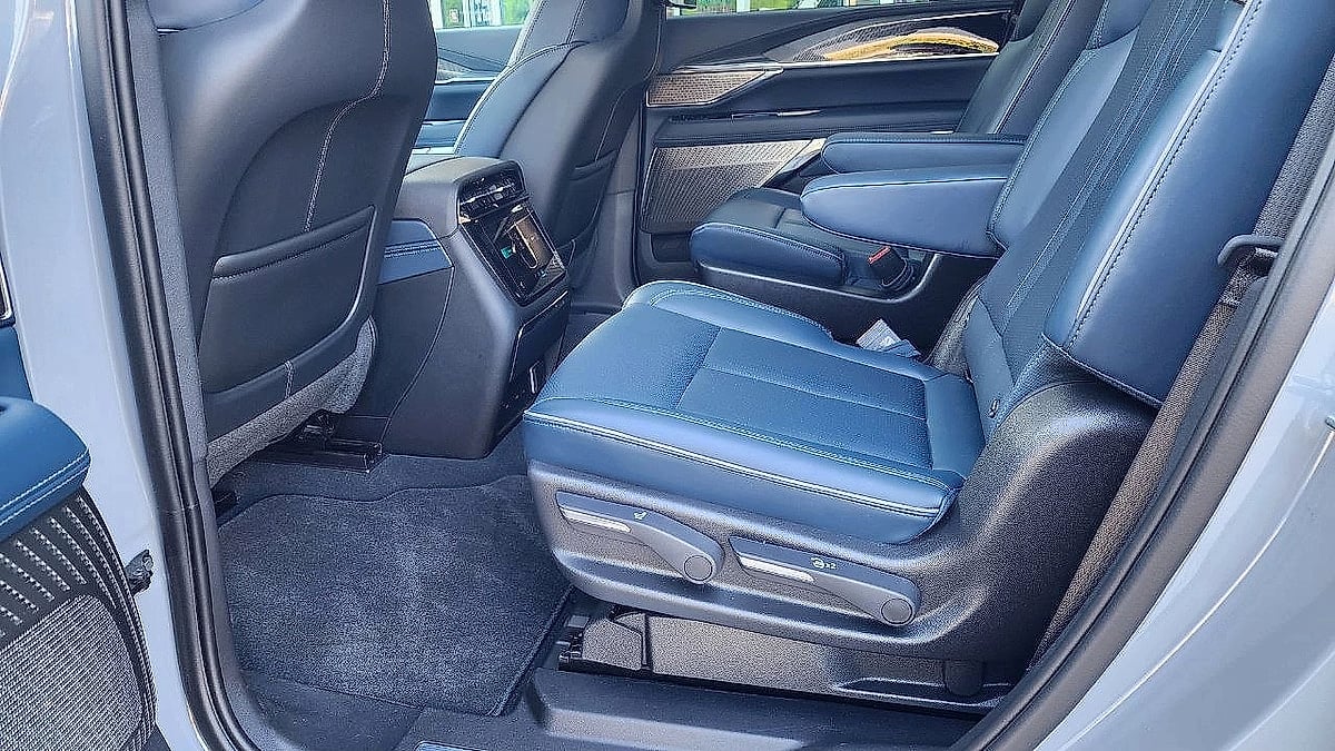 2026 Cadillac Escalade IQ's cabin and second row seats