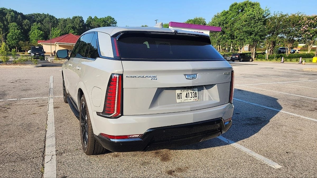 2026 Cadillac Escalade IQ's back end
