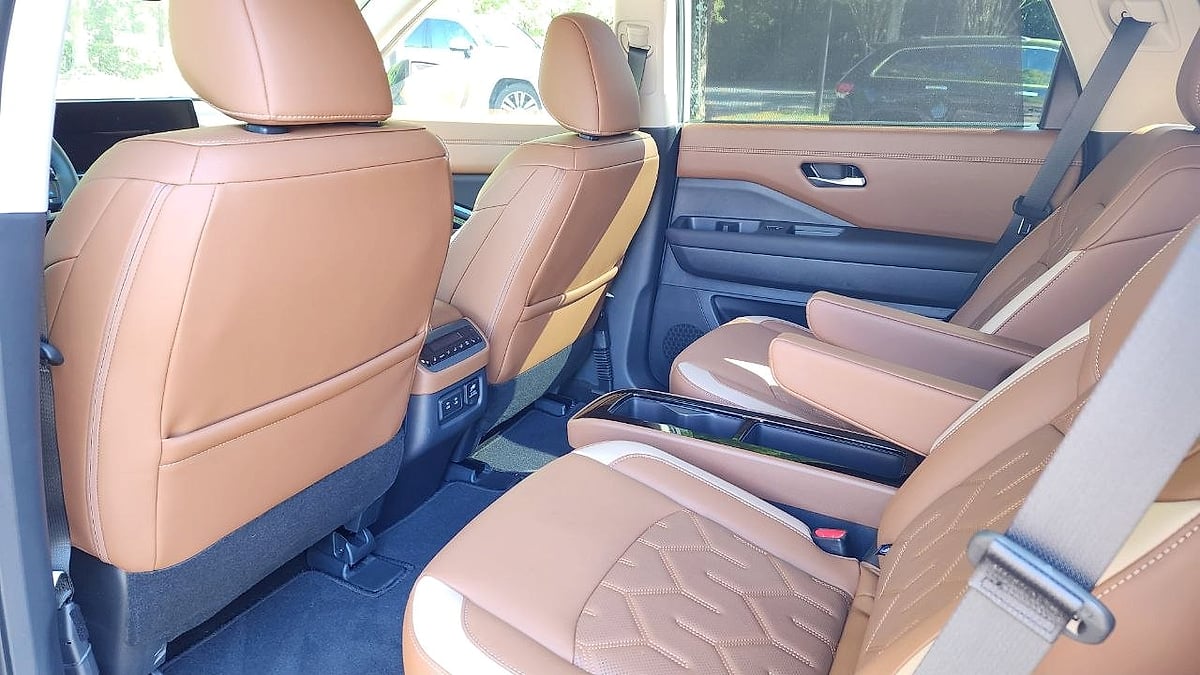 2026 Nissan Pathfinder's 2nd row seat