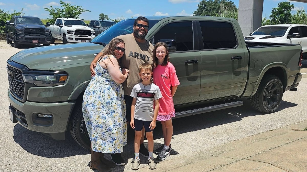 2026 Ram Hemi at the Ram dealer shortly after they got a good deal