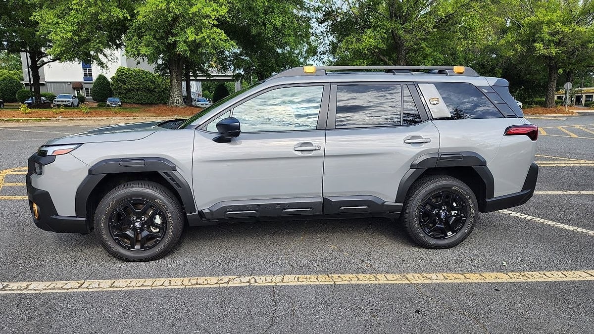 2026 Subaru Outback Wilderness side view and boxy exterior
