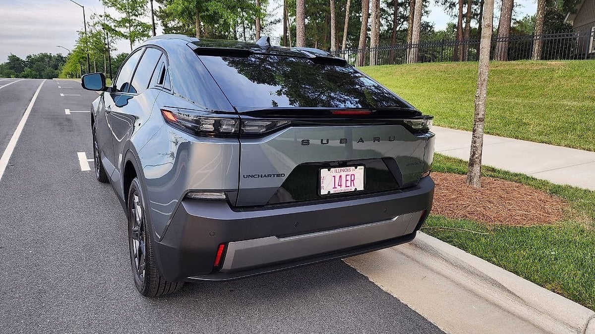 2026 Subaru Uncharted GT rear view