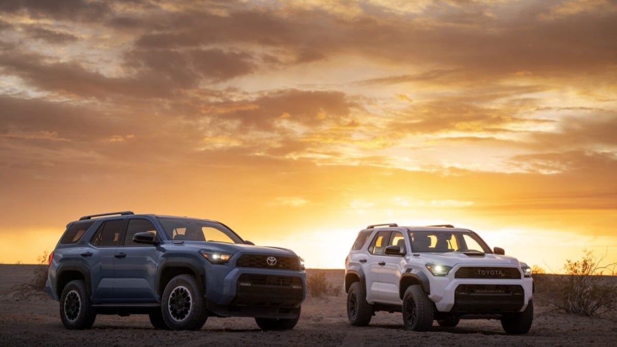 Toyota 4Runenr marginally better off-road than the Land Cruiser J250, but only in certain trims