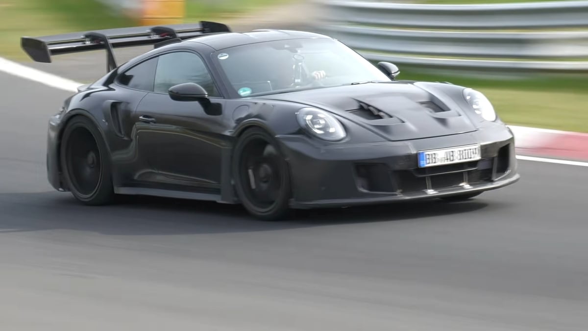 2027 Porsche 911 GT2 RS prototype