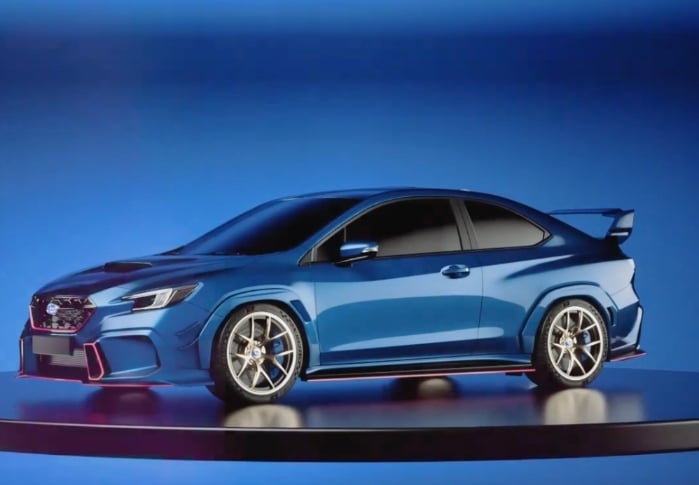 2027 Subaru STe 2 door performance car