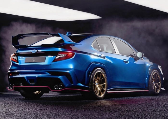 2027 Subaru STe rear view