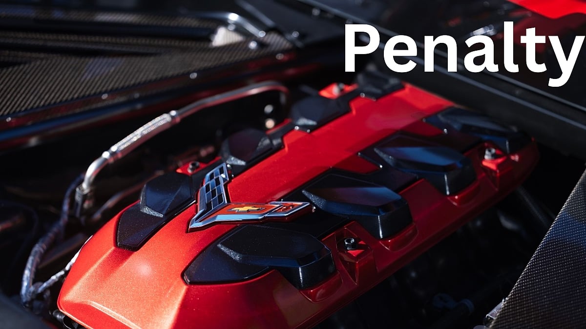 2027 Corvette Stingray's V8 engine with a small penalty