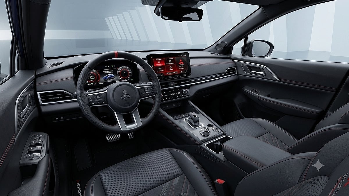 2027 Mitsubishi Eclipse Sportback's interior according to Gemini