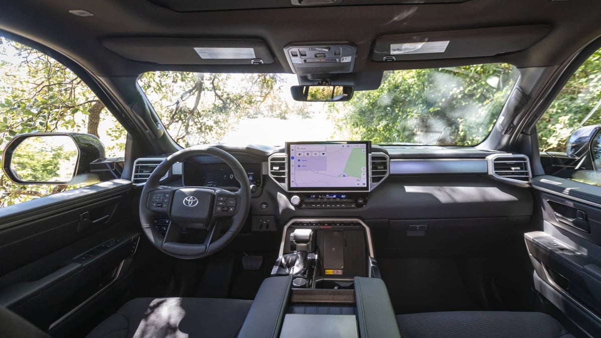 2027 Toyota Tundra Trailhunter Package SR5 interior