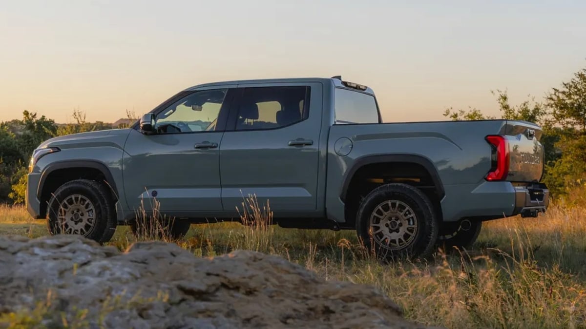 2027 Toyota Tundra Trailhunter Package SR5 rear view