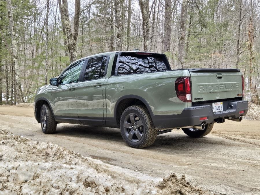 rear view of the 2026 Honda Ridgeline