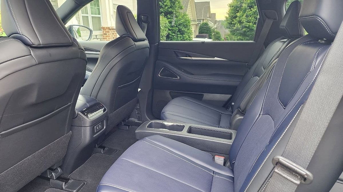 2nd row seat of 2026 Infiniti QX60