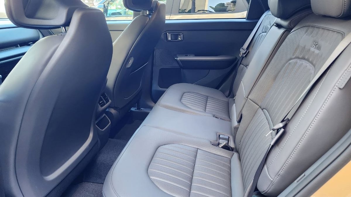 2nd row seat of the 2027 Kia Seltos