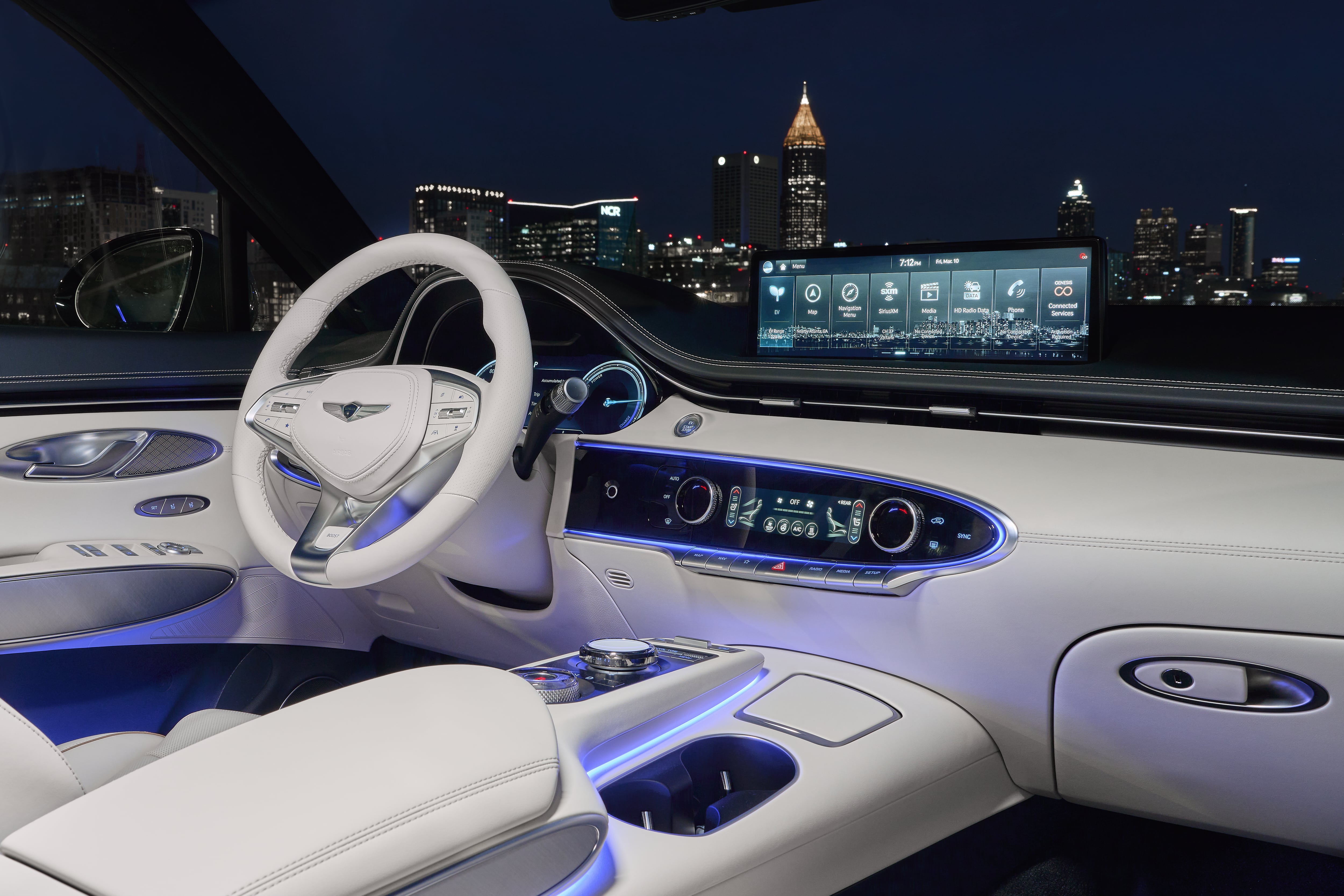 2023 Genesis GV70 interior