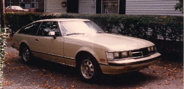 a 1979 Toyota Supra is shown