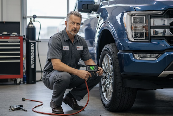 air tech with Adam Picker's Ford F-150