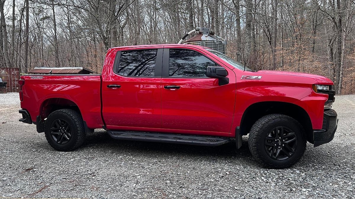Alan Hobbs' 2019 Chevy Silverado V8 8 speed trail boss with 63,000 miles