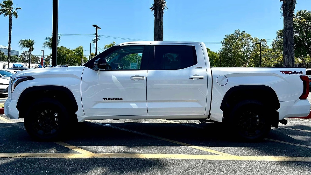 Alex Guyenne's 2024 Toyota Tundra in Anaheim, California before the mods