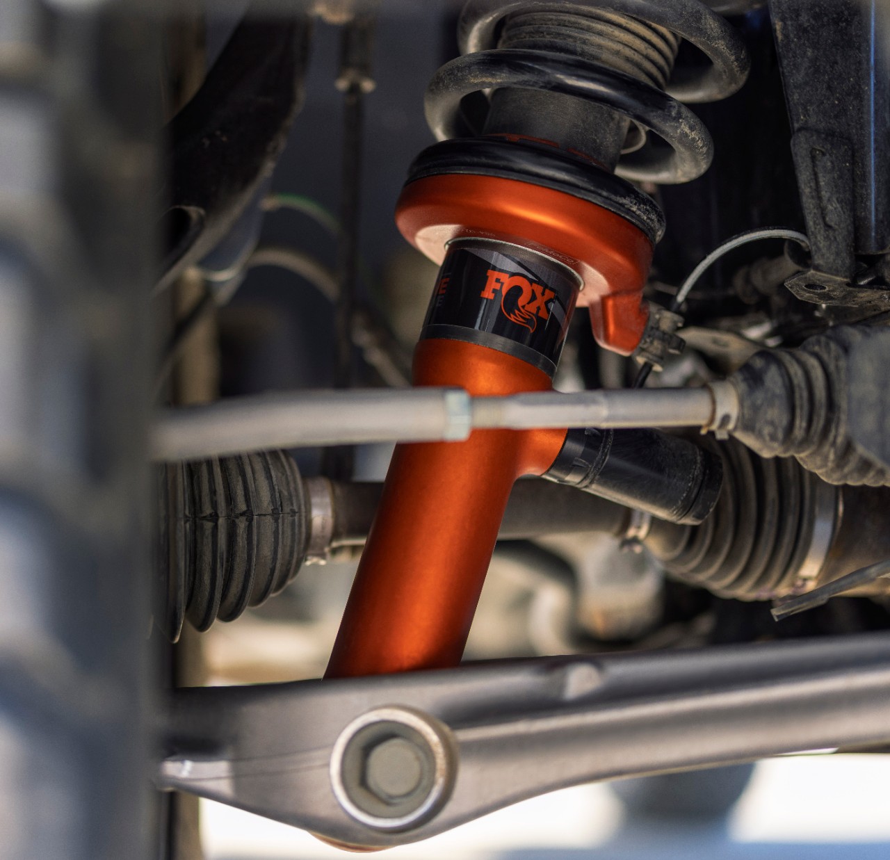 Image of Raptor shocks courtesy of Ford.