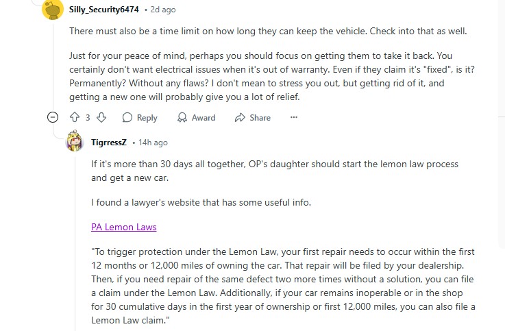 Best Solutions for When a New Car Breaks Down and Is In Garage Too Long for Repairs