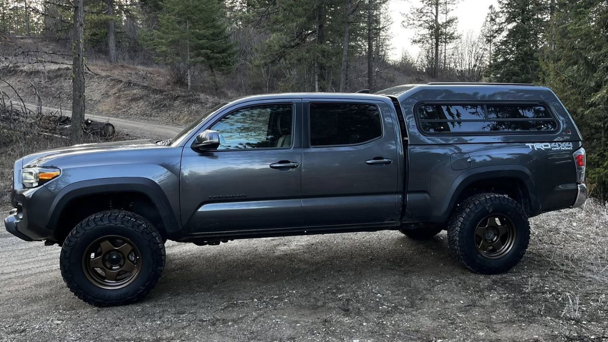 Breat's TRD 4x4 Toyota Tacoma, which he purchased from the Colville, WA Toyota dealership
