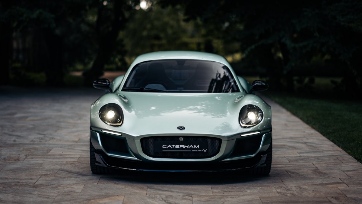 Caterham Project V Electric Sports car, Tesla Roadster Rival