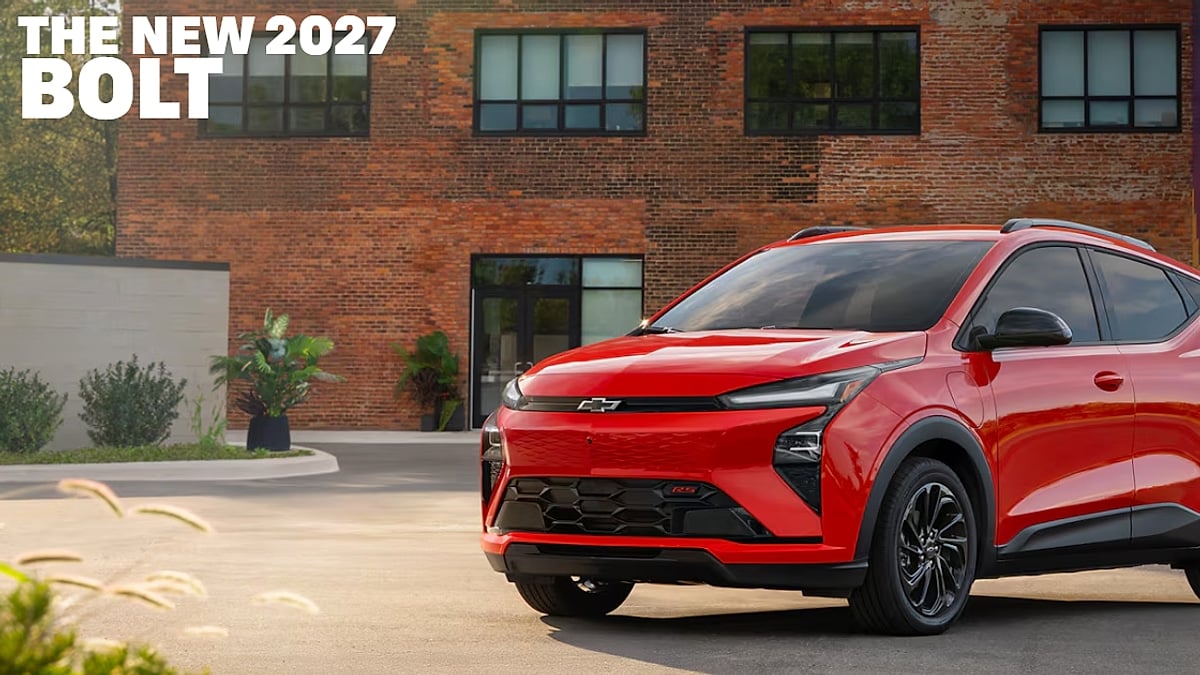 Chevrolet Features 2027 Bolt on its website as part of its vigorous effort to reach EV buyers