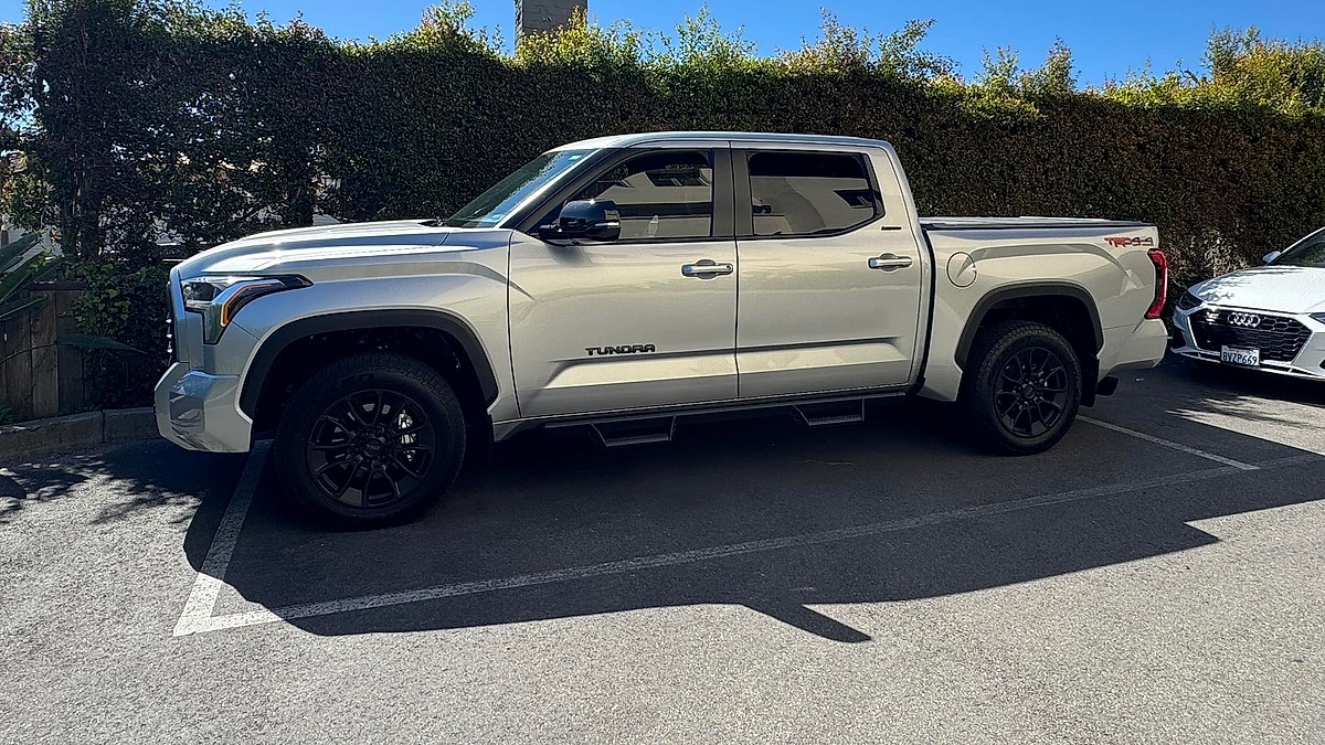 Christian Edward's 2026 Tundra TRD Off-Road in the California sunshine 