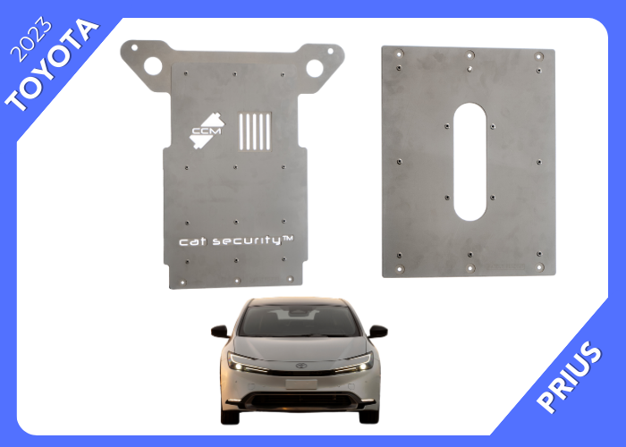 Cat Security™ Toyota Prius Bi Metal Shield Complete Kit 