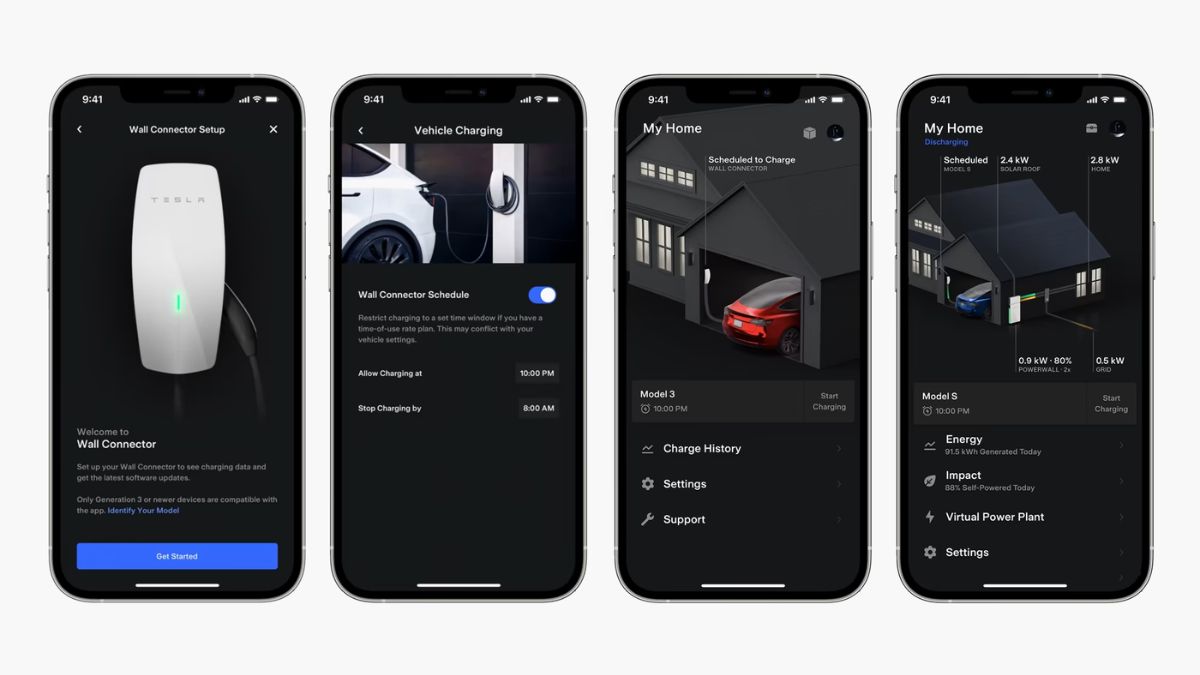 Connecting Tesla Universal Wall Connector via Tesla App