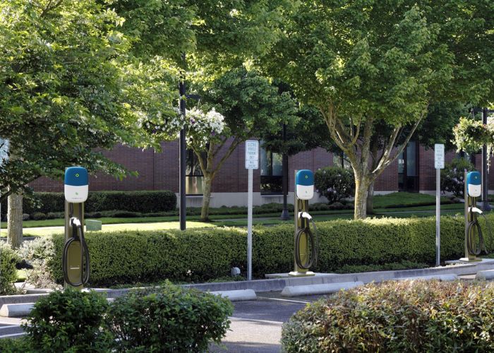 Cyber Switching EV Charging Station California