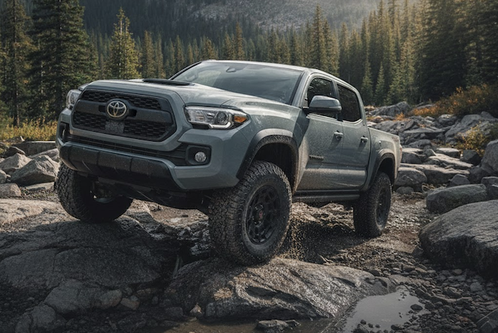 Derick David's 4th Gen Toyota Tacoma off road