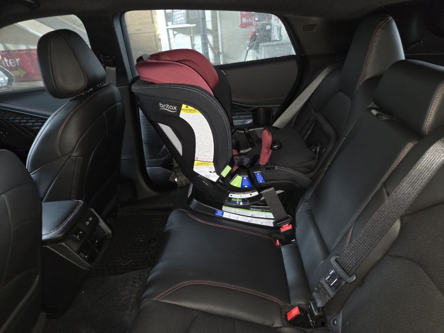 2026 Dodge Charger with a car seat