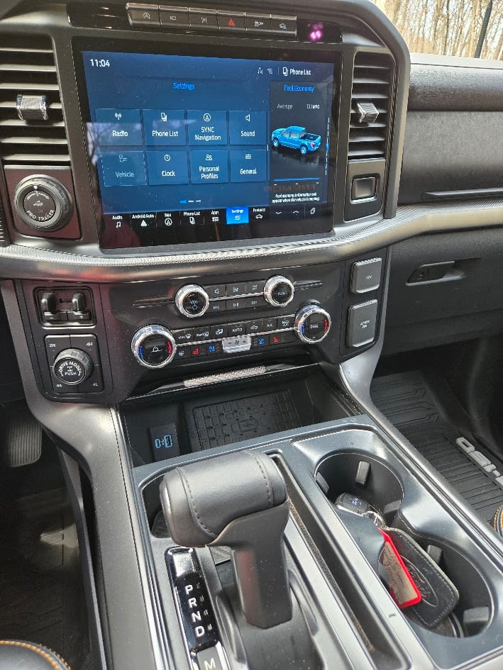 2024 Ford F-150 Tremor infotainment image by John Goreham