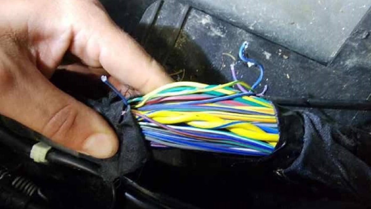 More Ford F-150 Lightning rodent wire damage