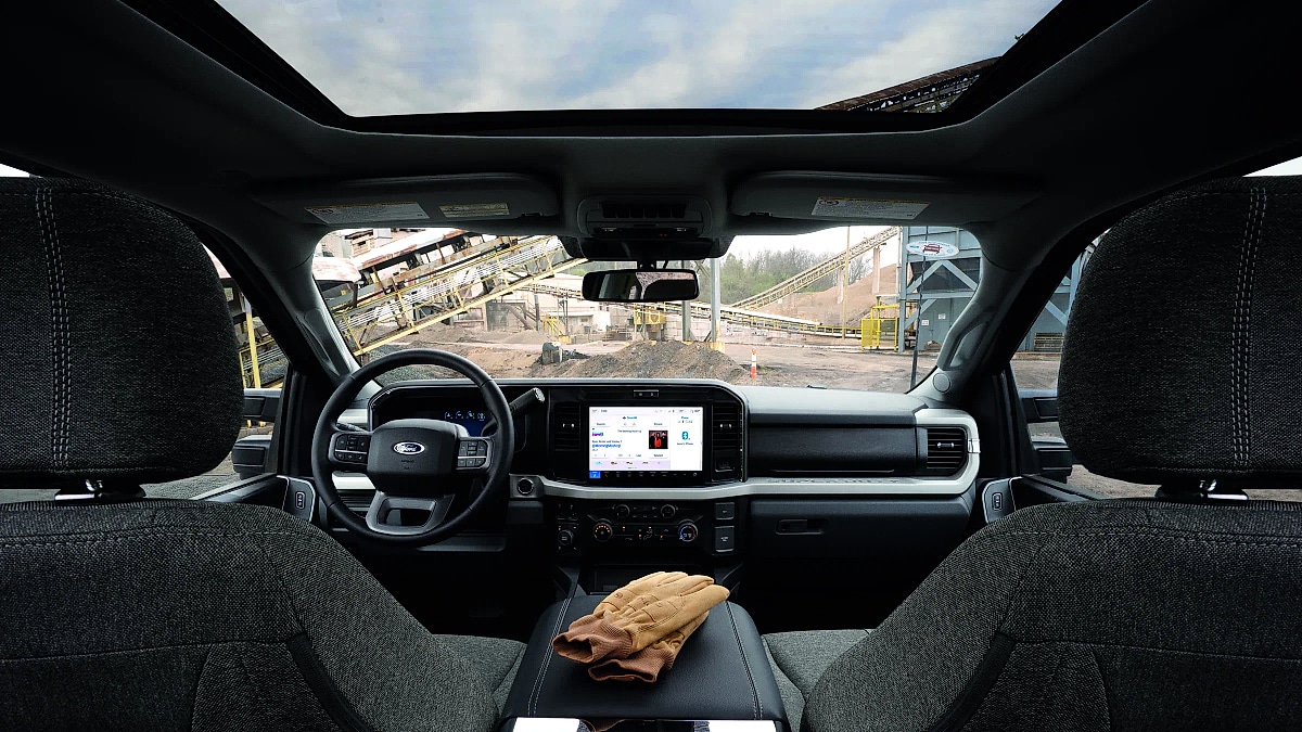 Ford's New Carhartt Super Duty Truck's interior