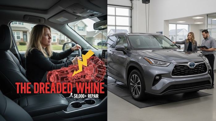 Heidi Pelko's 2022 Toyota Highlander at the dealer