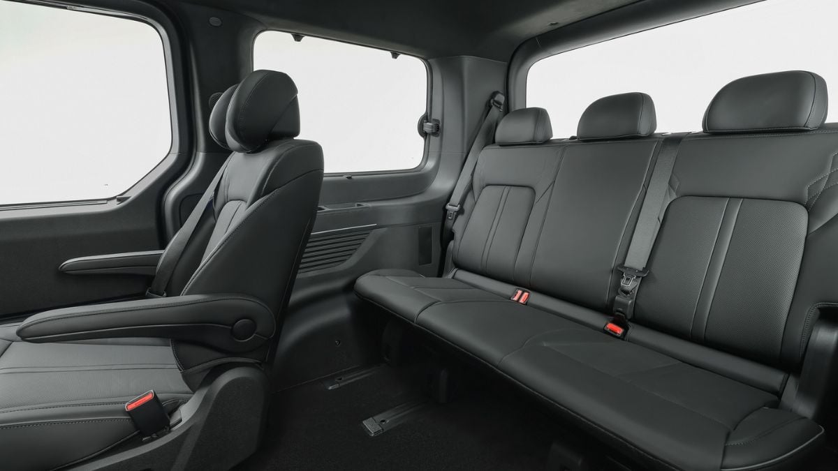 Hyundai STARIA EV Van's interior seating