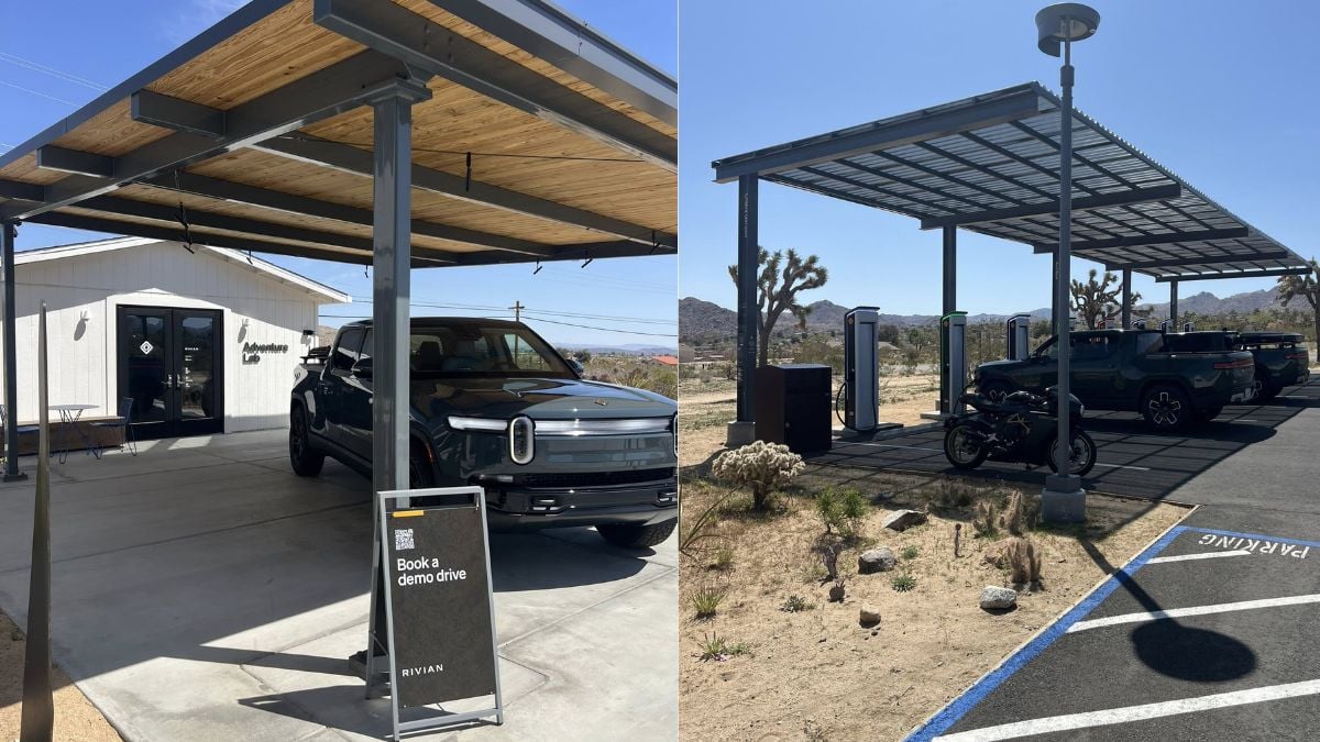 I Road-Tripped My RT1 to Joshua Tree and Discovered a Beautiful (and Expensive) Rivian Charging Oasis