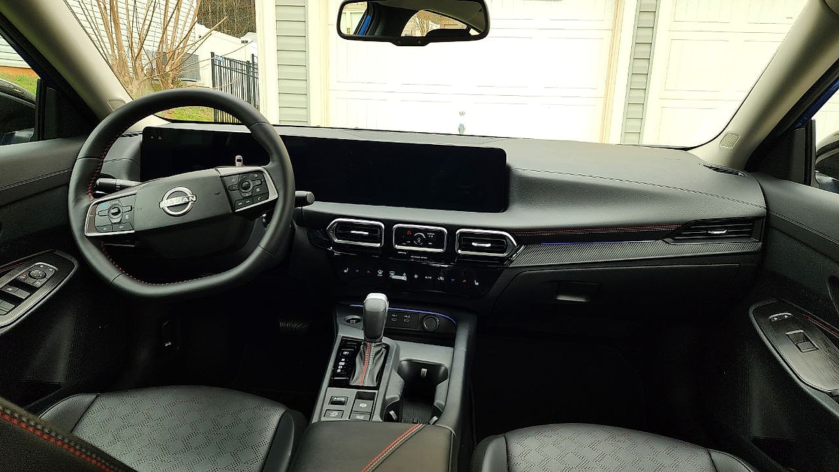 Interior and Infotainment of the 2026 Nissan Sentra