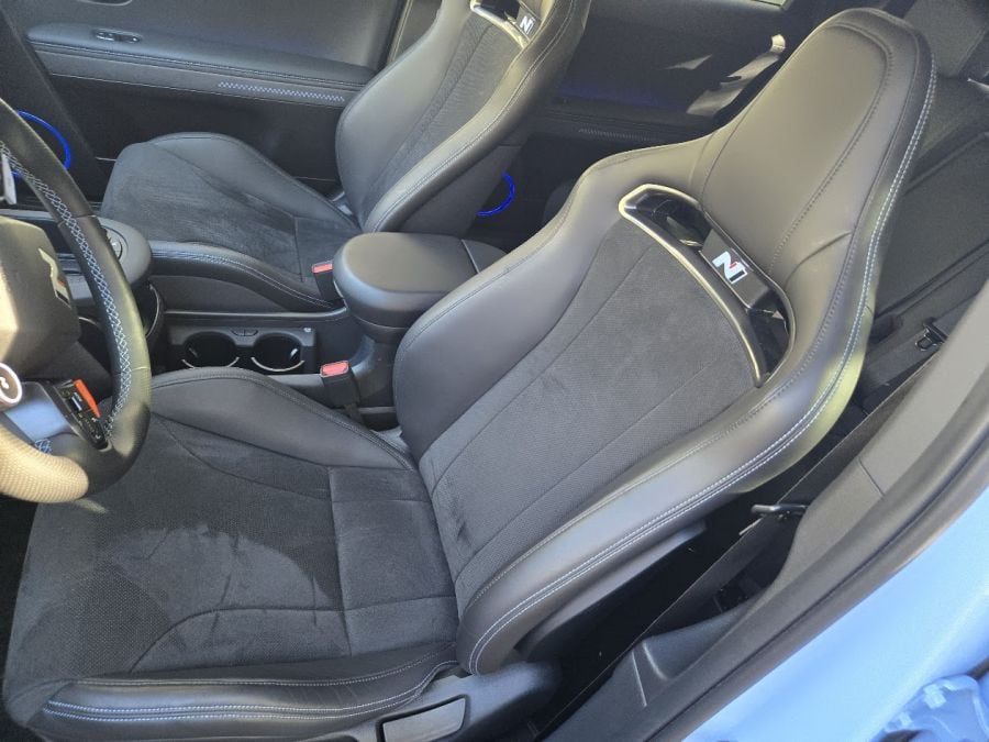 2025 Hyundai Ioniq 5N seats are built for racing