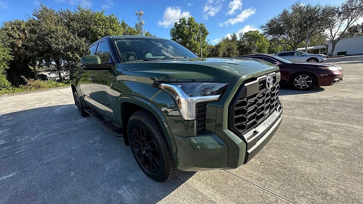 Jeanlouis' 2024 Toyota Tundra front view before he had transmission problems