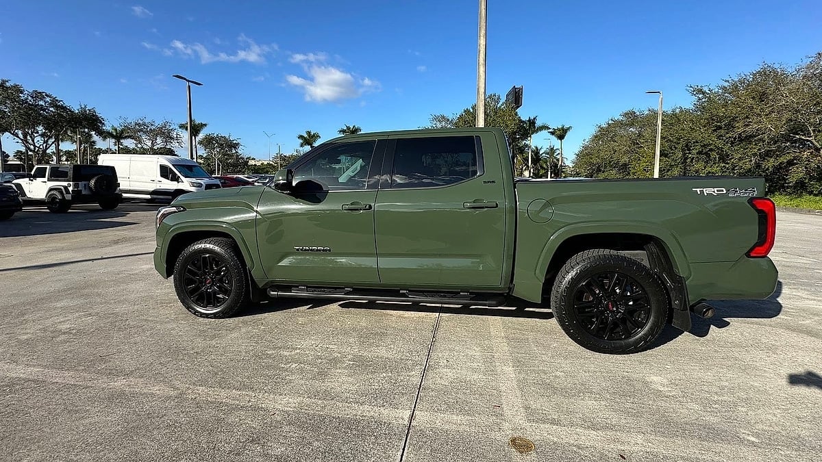 Jeanlouis' 2024 Toyota Tundra side view before he had transmission problems